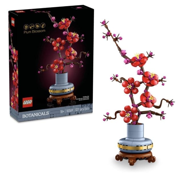 LEGO Icons Plum Blossom Building Set